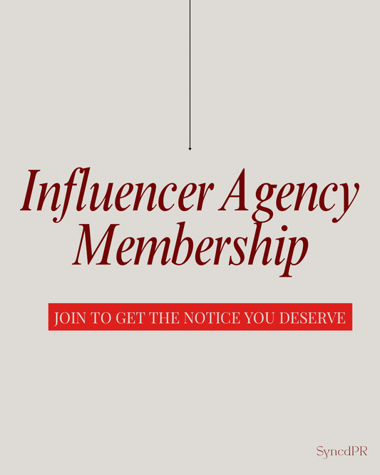 Influencer Agency Membership